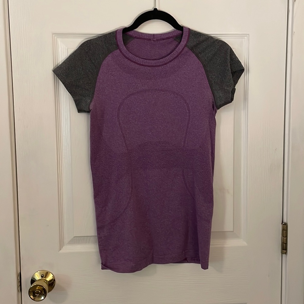 Purple Lululemon Swiftly T-Shirt